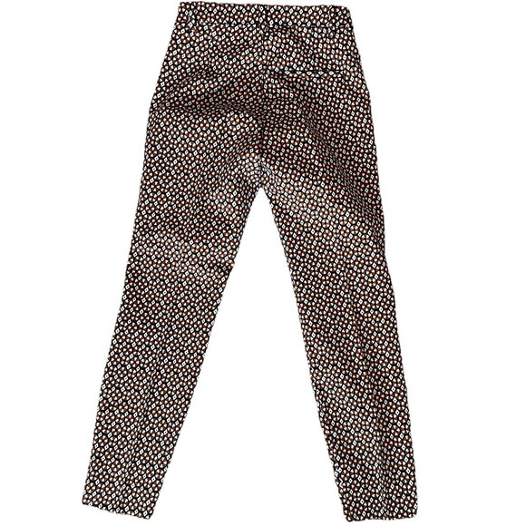 H&M Multicolor Geometric Tapered Women's Pants Size 2 - Picture 2 of 6
